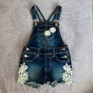 Toddler shorts overalls